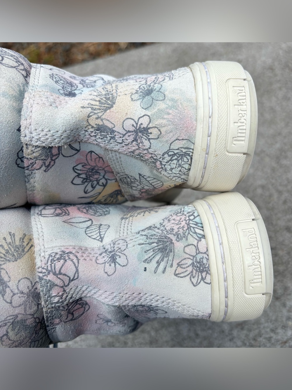 Timberland Londyn Floral 6” Sneaker Boots Women 7.5 Rare A1X46 - Picture 10 of 13